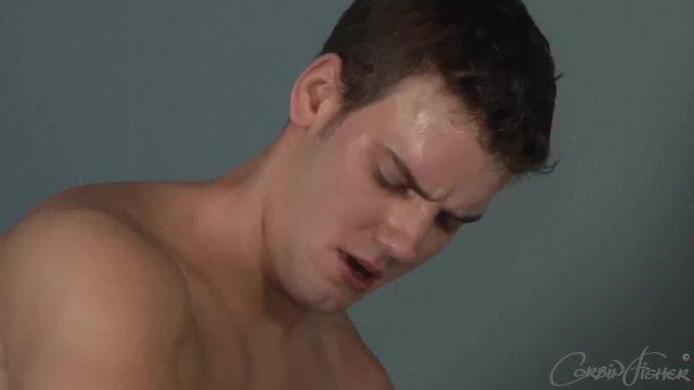 Corbin Fisher - Bradley's first time fuck with muscle stud Aiden