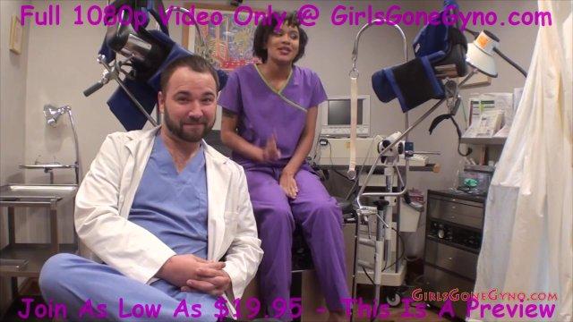 Jackies Banes Gets Yearly Physical From Nurse Lilith Rose Caught On Camera @ GirlsGoneGynocom