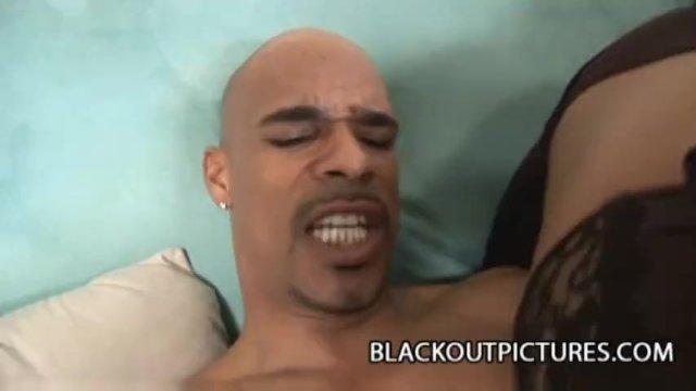 Brandi Coxxx - Busty Black Skank Slammered By A Big Black Cock