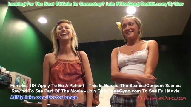 $CLOV Taylor Raz Subdued By Nurse Alexis Grace & Nurse Morbia So Doctor Tampa Can Masturbate Teen