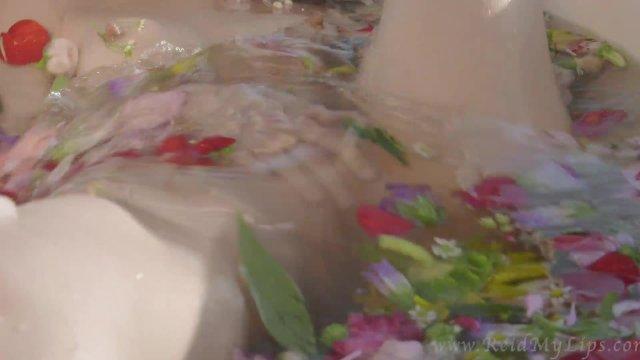 Bathing in Solitude - Cum watch Riley Reid pleasure herself in nature