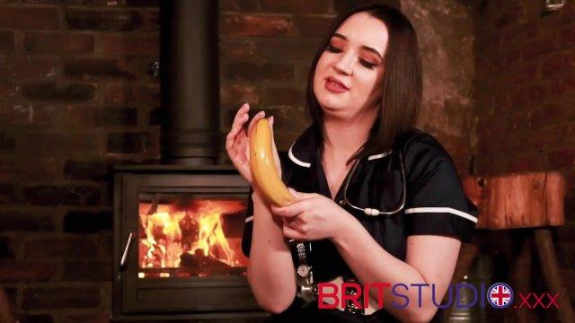 British Nurse Gives A Sex Education Lesson and JOI