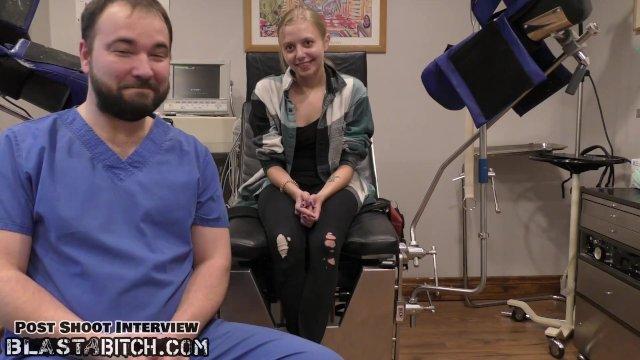 Ava Siren's Virgin Pussy Gets Blasted With HUGE LOAD By Doctor Tampa On BlastABitchCom