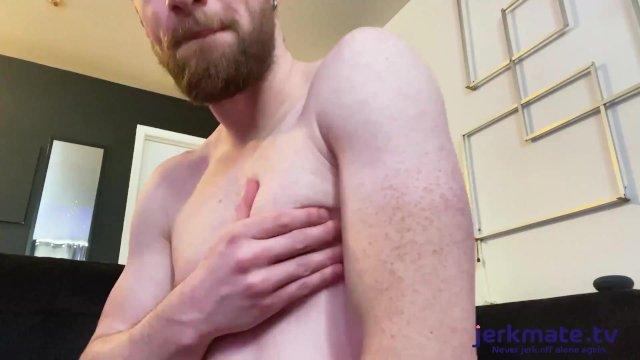 Thyle Knoxx Fingers His Asshole and Strokes His Cock Live On Jerkmate Tv