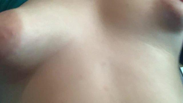 Perfect Perky Small Tits Closeup