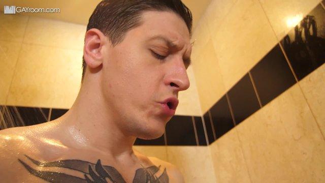 ShowerBait Horny Brad Rockwell Slides Into The Shower For Stepbrother Sex