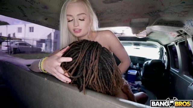 BANGBROS - Blonde Goddess Starlette Storm Can't Resist Some Extra Cash & A Quick Fuck In The Van