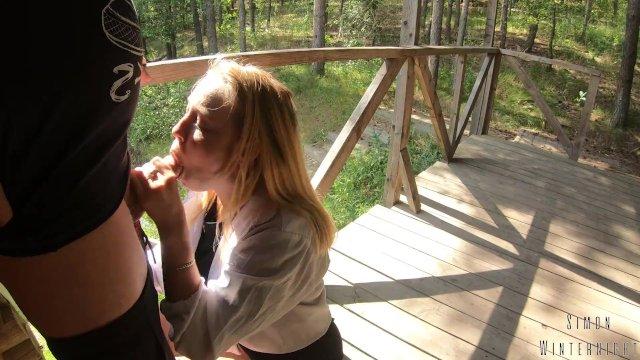 Wife Films Her Blonde Friend Sucks Me Off Outdoors - Sharing Is Caring!